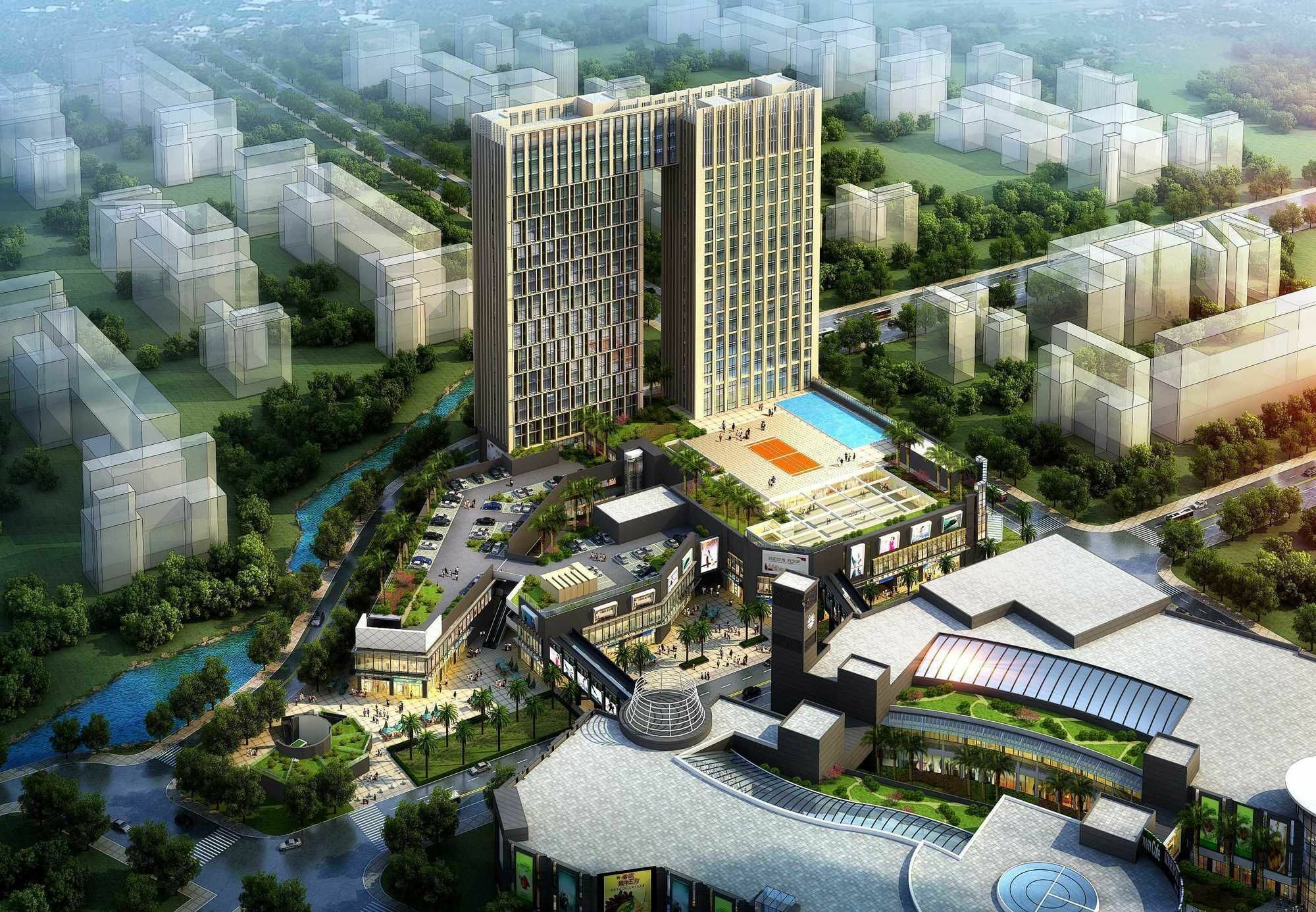 Hotel Courtyard By Marriott Shunde Longjiang, Near Furniture Fair Zewnętrze zdjęcie